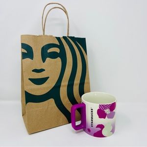 STARBUCKS 2022 Floral 12 oz Ceramic Mug